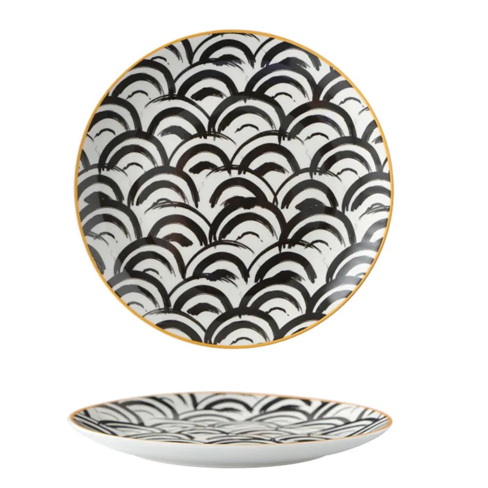 Nordic Ceramic Dishes Set Sorceress Sanctuary