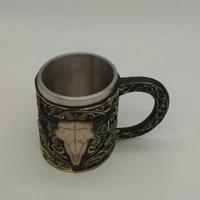 Stainless Steel Skull Cup