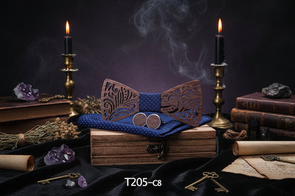 Wooden Bow Tie - Sorceress Sanctuary 1-2-3-4-5