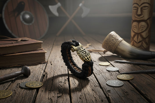 Woven Claw Bracelet - Sorceress Sanctuary Antique bronze / 21cm