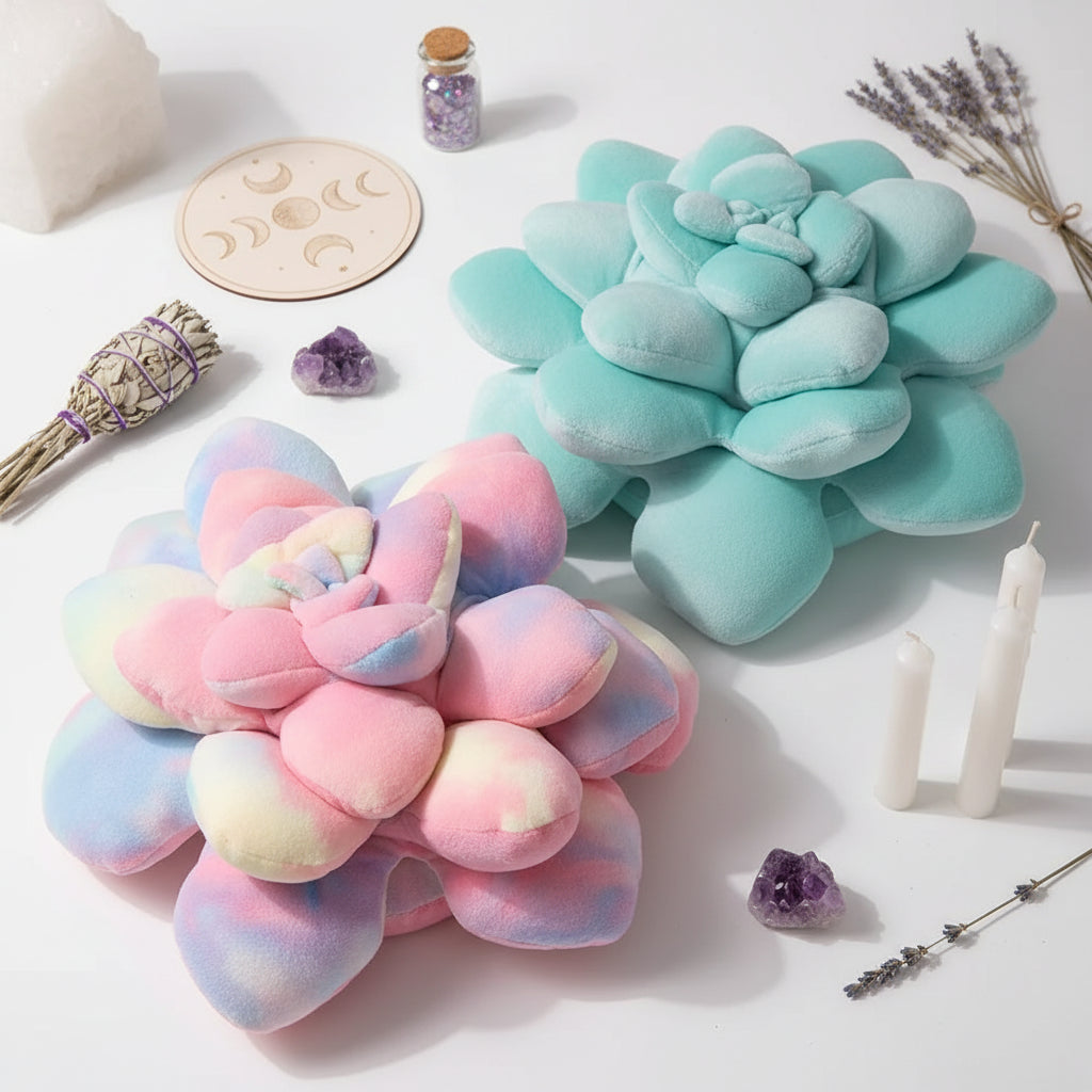 Succulent Plush Pillow