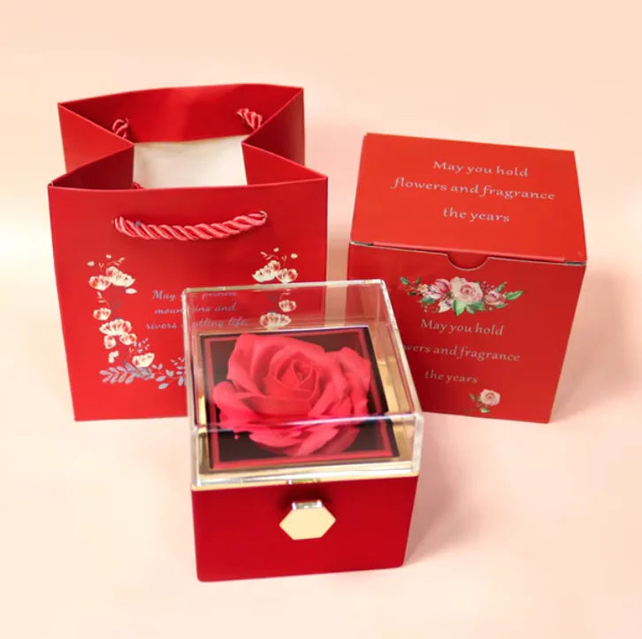 Rotating Rose Soap | Flower Gift Box Sorceress Sanctuary