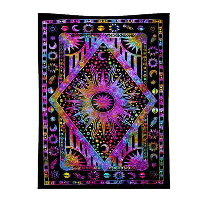 Purple Tarot Card Tapestry
