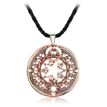 Magic Circle Pendant Necklace Sorceress Sanctuary