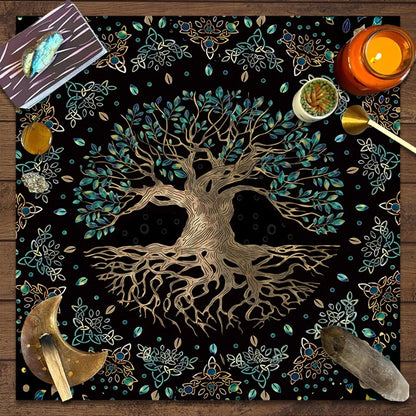 Tarot Card Tablecloth | Tree Of Life