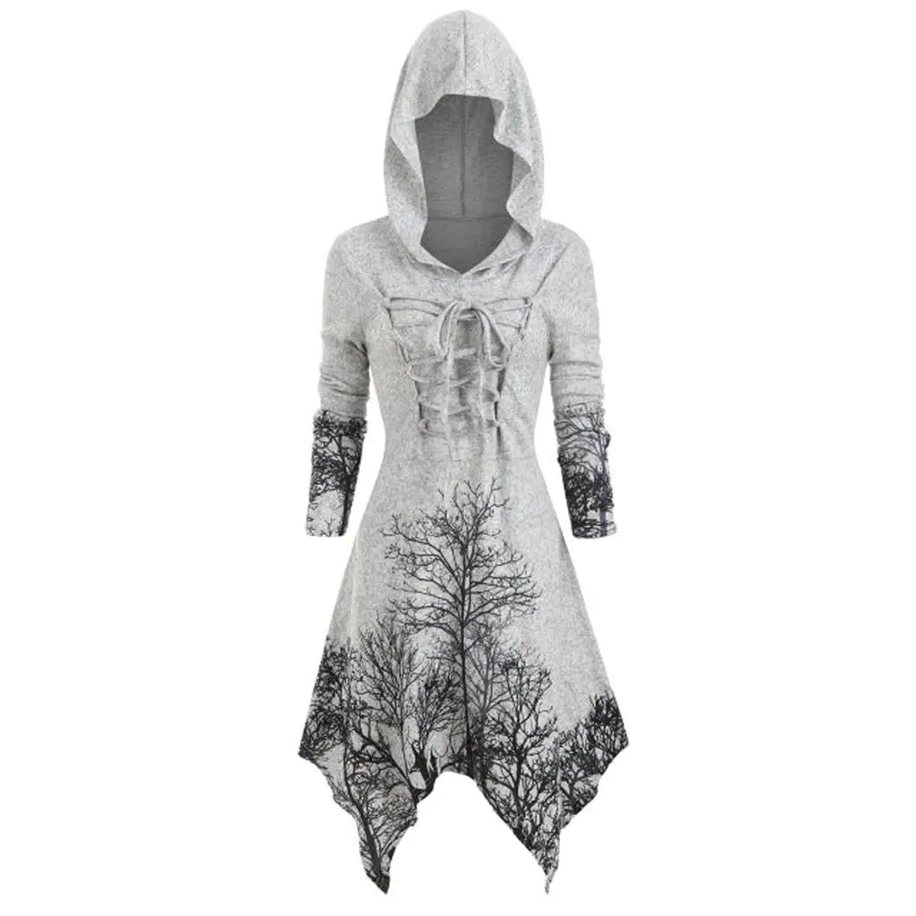 Enchanted Grove Hooded Dress