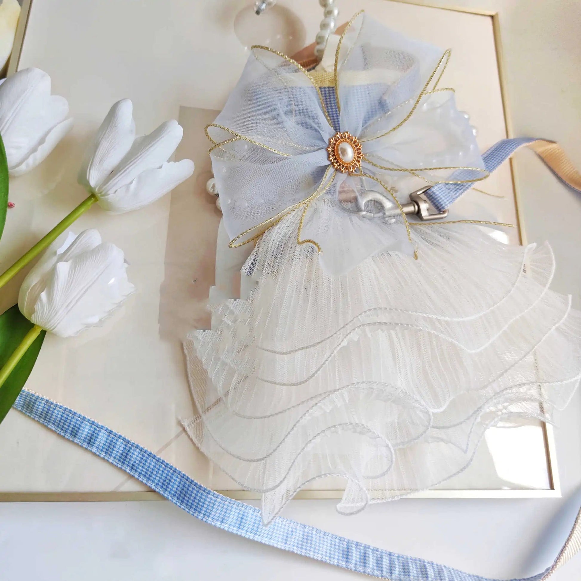 Fairy Princess Dress | Pet With Yarn Leash Sorceress Sanctuary