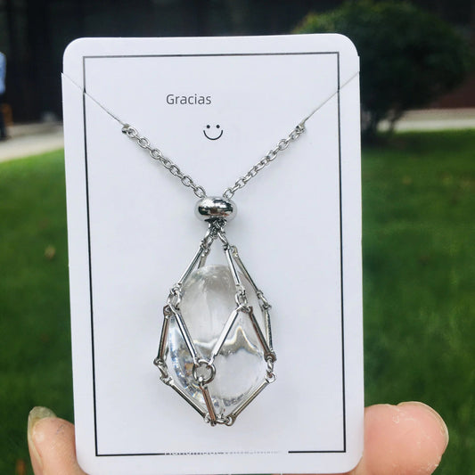Crystal Pendant Necklace Sorceress Sanctuary