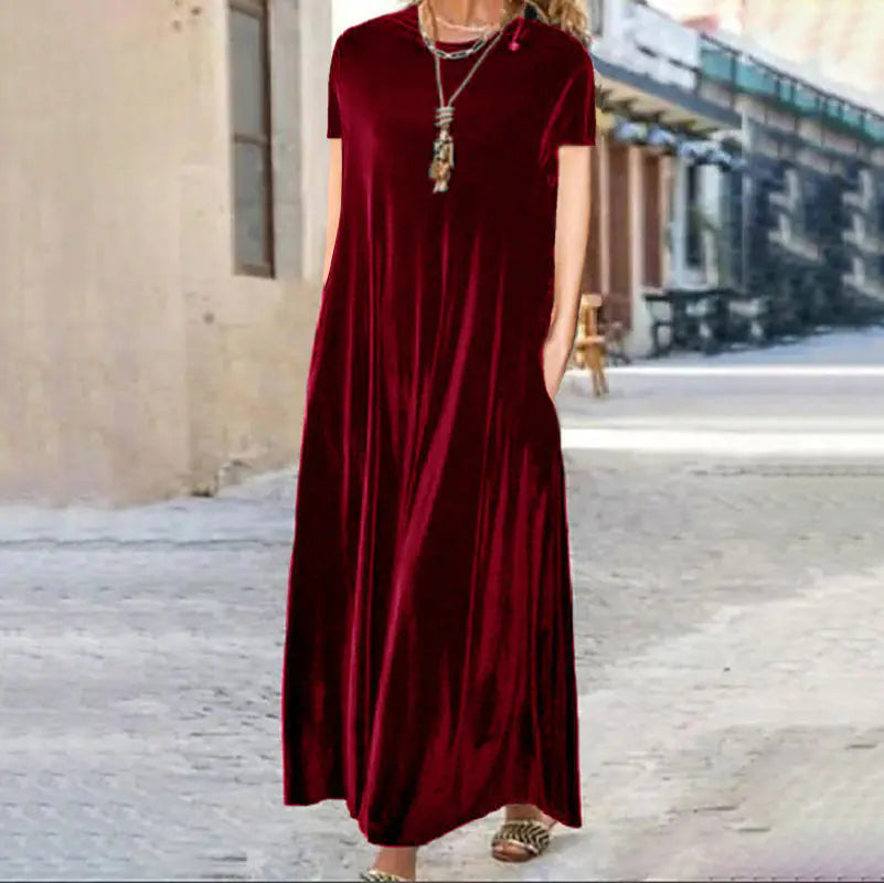 Mystic Velvet Dress