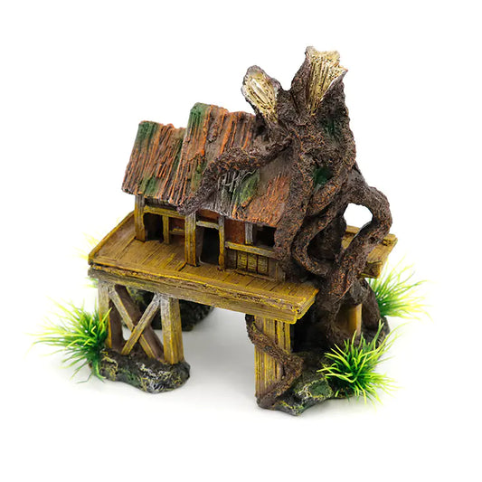 Tree Root Wooden House