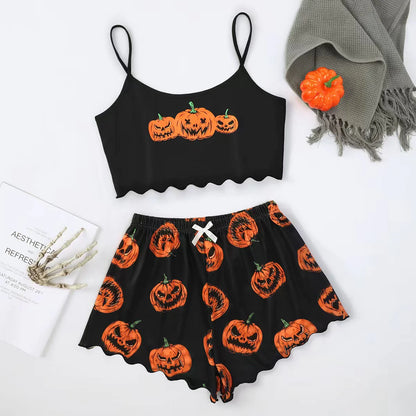 Cozy Halloween Pajama Set