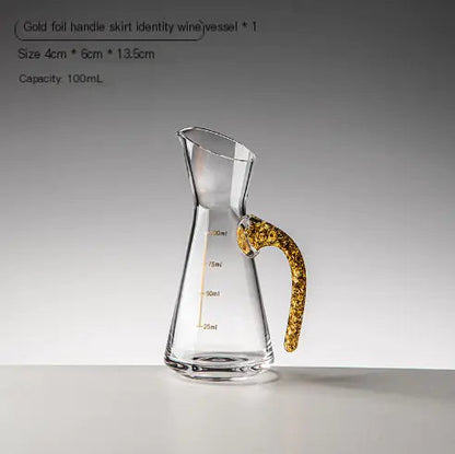 Gold Crystal Decanter Sorceress Sanctuary