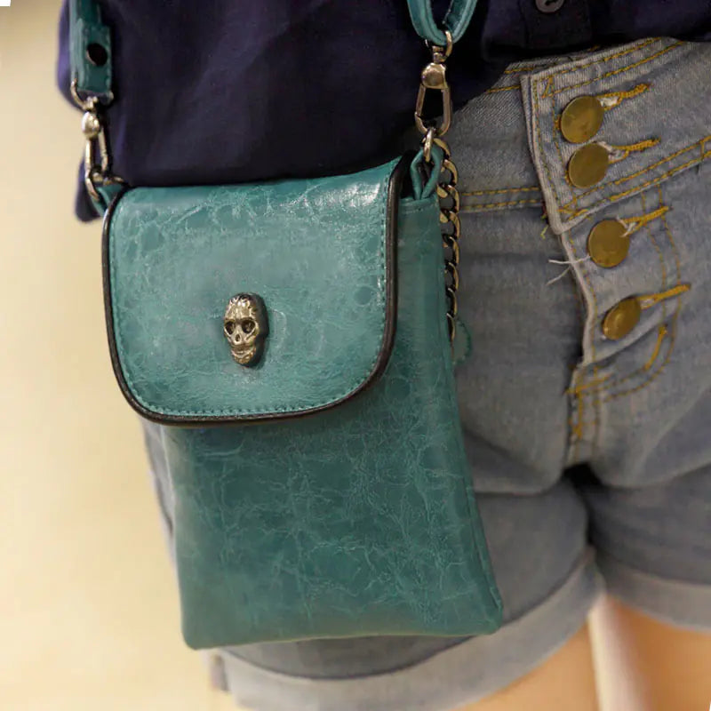 Enchanted Skull Chain Bag