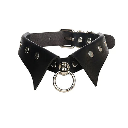 Punk Gothic Leather Choker