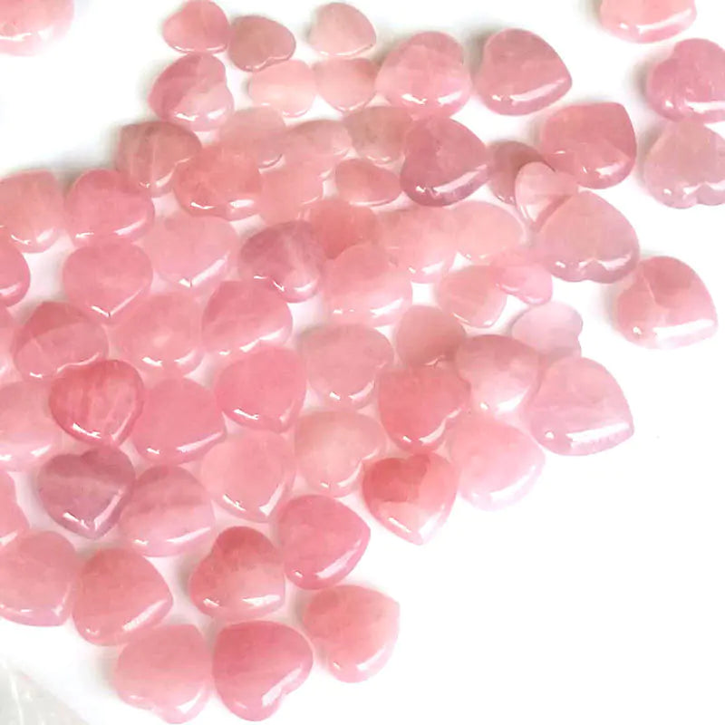 Heart Crystal | Natural Pink Quartz