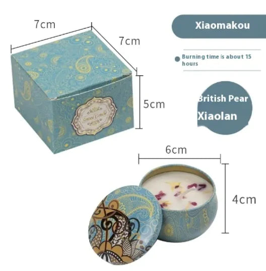 Floral Scented Candle Sorceress Sanctuary