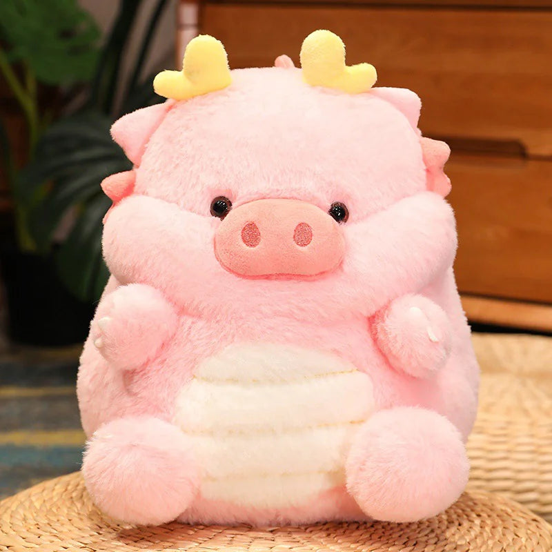 Cute Dragon Pig Plush Familiar
