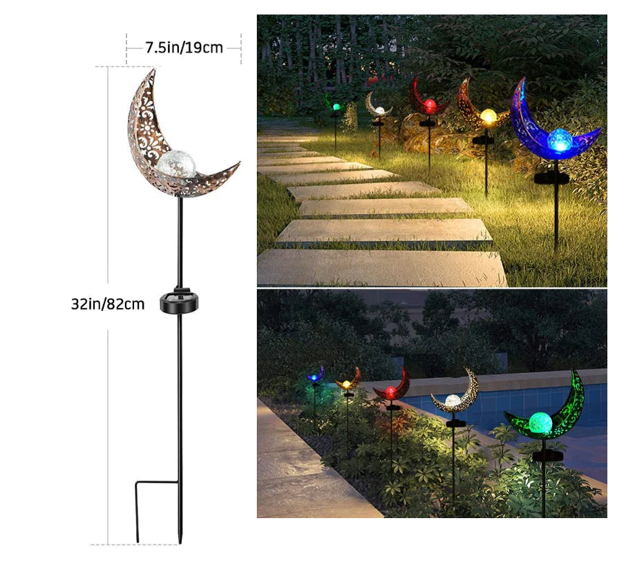 Solar Lawn Moon Light