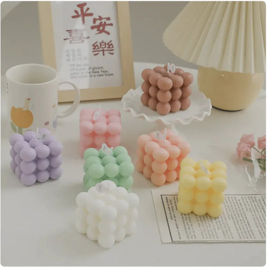 Geometric Aromatherapy Candle