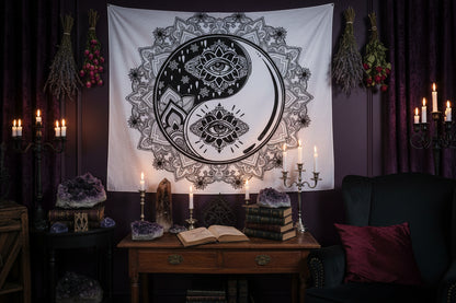 Home Decor Tapestry Wall Hanging Decor Sorceress Sanctuary