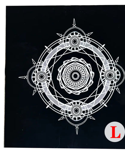 Tarot Tablecloth With Star Pattern & Velvet Material
