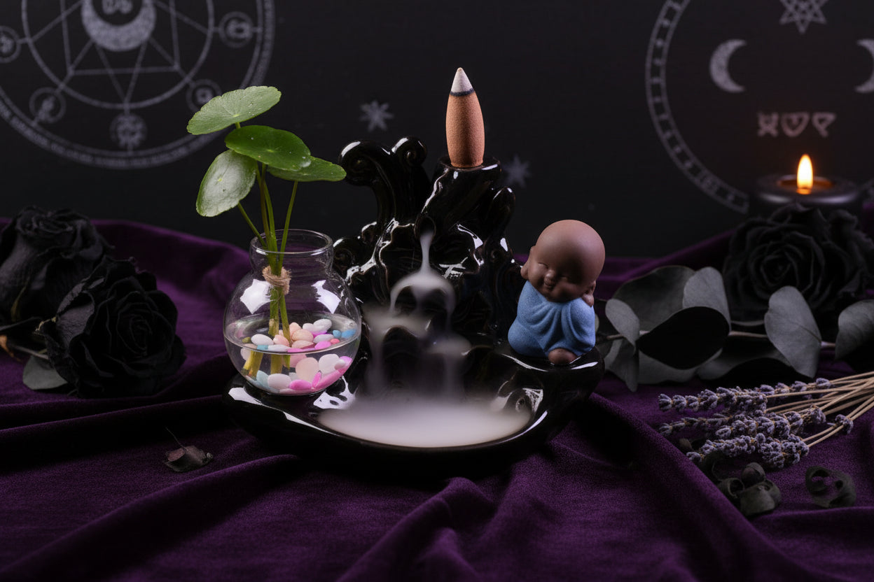 Zen Meditation Burners - Sorceress Sanctuary A-B-C - In Pink-D-E