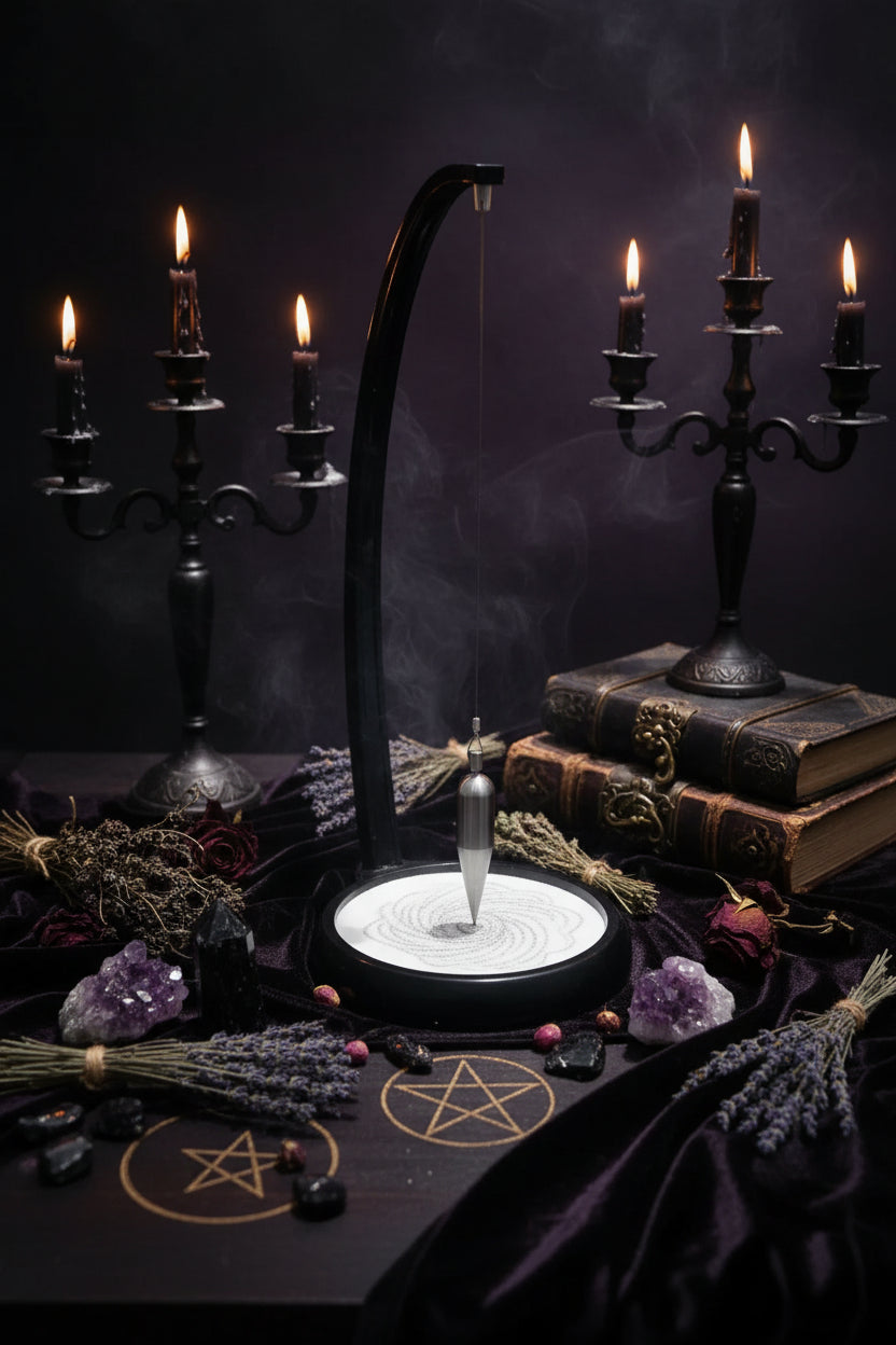 Zen Sand Pendulum - Sorceress Sanctuary Black / High 39cm