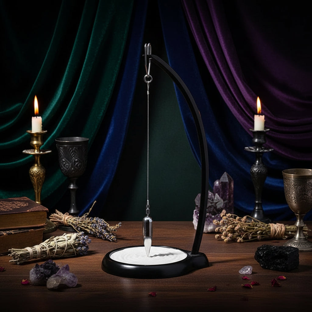 Zen Sand Pendulum - Sorceress Sanctuary Black / High 39cm