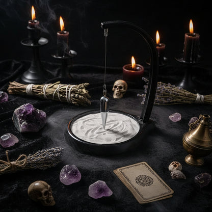 Zen Sand Pendulum - Sorceress Sanctuary Black / High 39cm