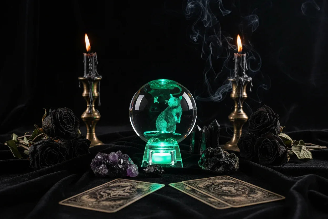 Zodiac Crystal Ball - Sorceress Sanctuary Dog / 6 cm-Dog / 8 cm-Rabbit / 6 cm-Rabbit / 8 cm-Chicken / 6 cm