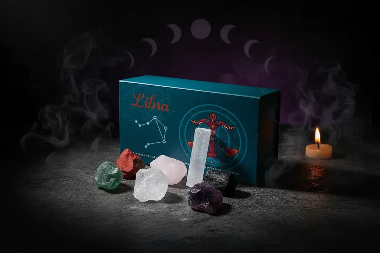 Zodiac Crystal Set - Sorceress Sanctuary Leo-Libra-Aries-Aquarian-Sagittarius