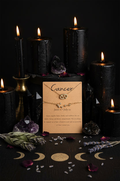 Zodiac Jewelry Set Sorceress Sanctuary
