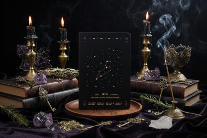 Zodiac Vintage Journal - Sorceress Sanctuary Leo-Aquarius-Gemini-Sagittarius-Cancer