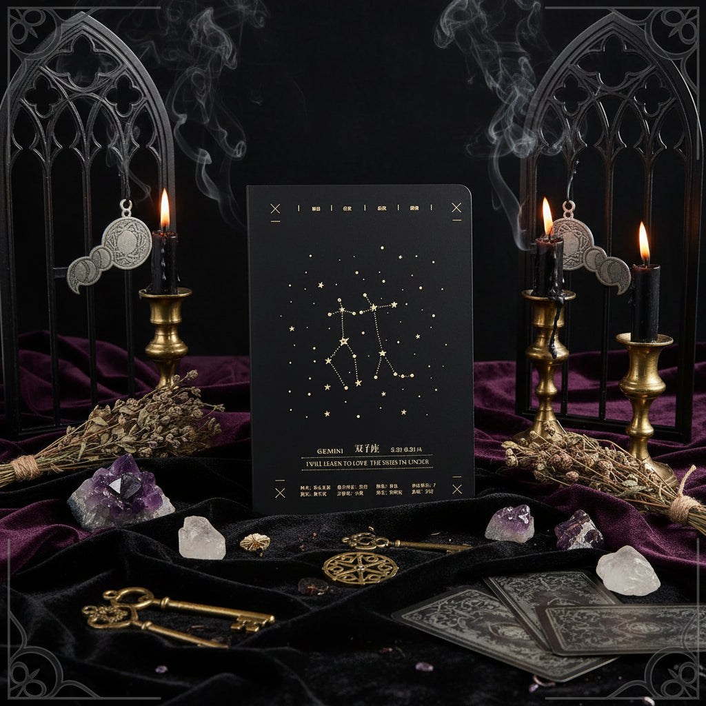 Zodiac Vintage Journal - Sorceress Sanctuary Leo-Aquarius-Gemini-Sagittarius-Cancer