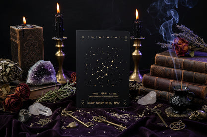 Zodiac Vintage Journal - Sorceress Sanctuary Leo-Aquarius-Gemini-Sagittarius-Cancer
