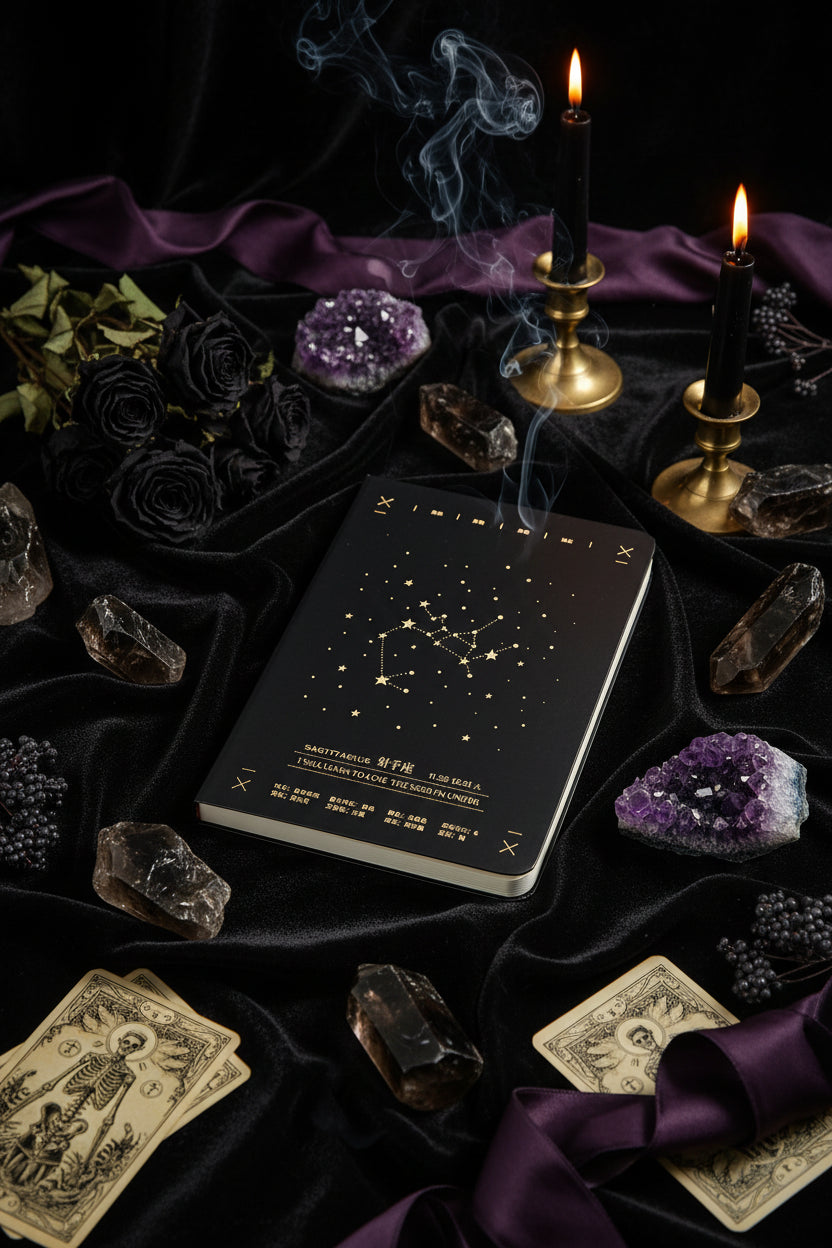 Zodiac Vintage Journal - Sorceress Sanctuary Leo-Aquarius-Gemini-Sagittarius-Cancer