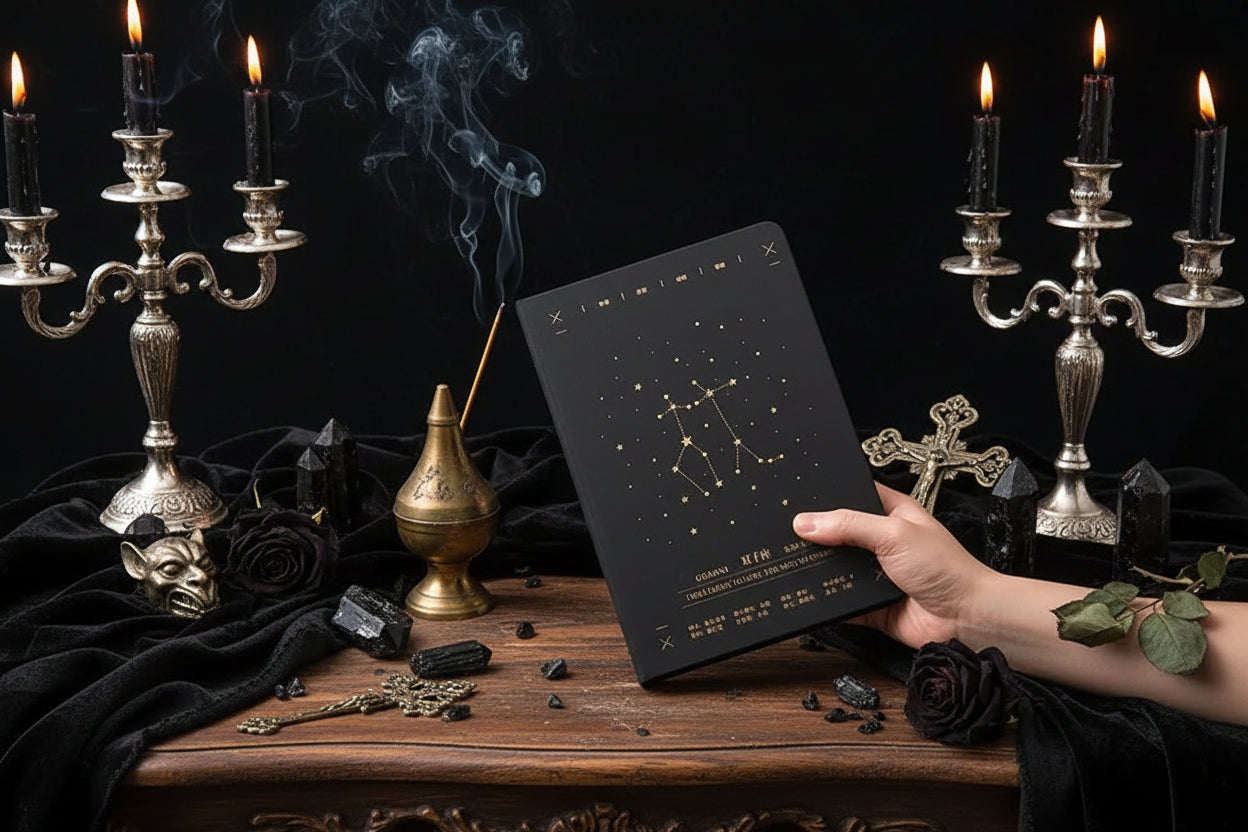 Zodiac Vintage Journal - Sorceress Sanctuary Leo-Aquarius-Gemini-Sagittarius-Cancer