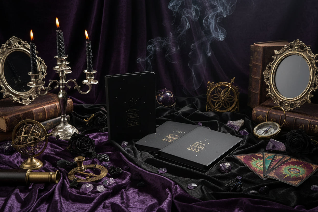 Zodiac Vintage Journal - Sorceress Sanctuary Leo-Aquarius-Gemini-Sagittarius-Cancer