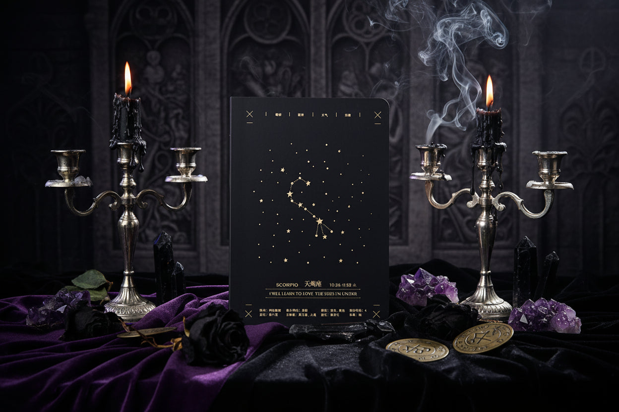 Zodiac Vintage Journal - Sorceress Sanctuary Leo-Aquarius-Gemini-Sagittarius-Cancer