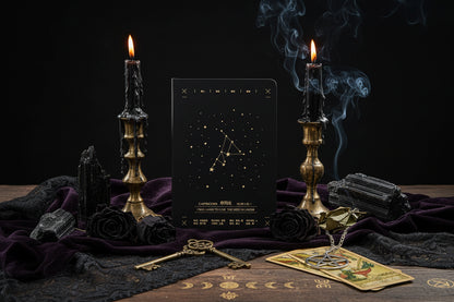 Zodiac Vintage Journal - Sorceress Sanctuary Leo-Aquarius-Gemini-Sagittarius-Cancer