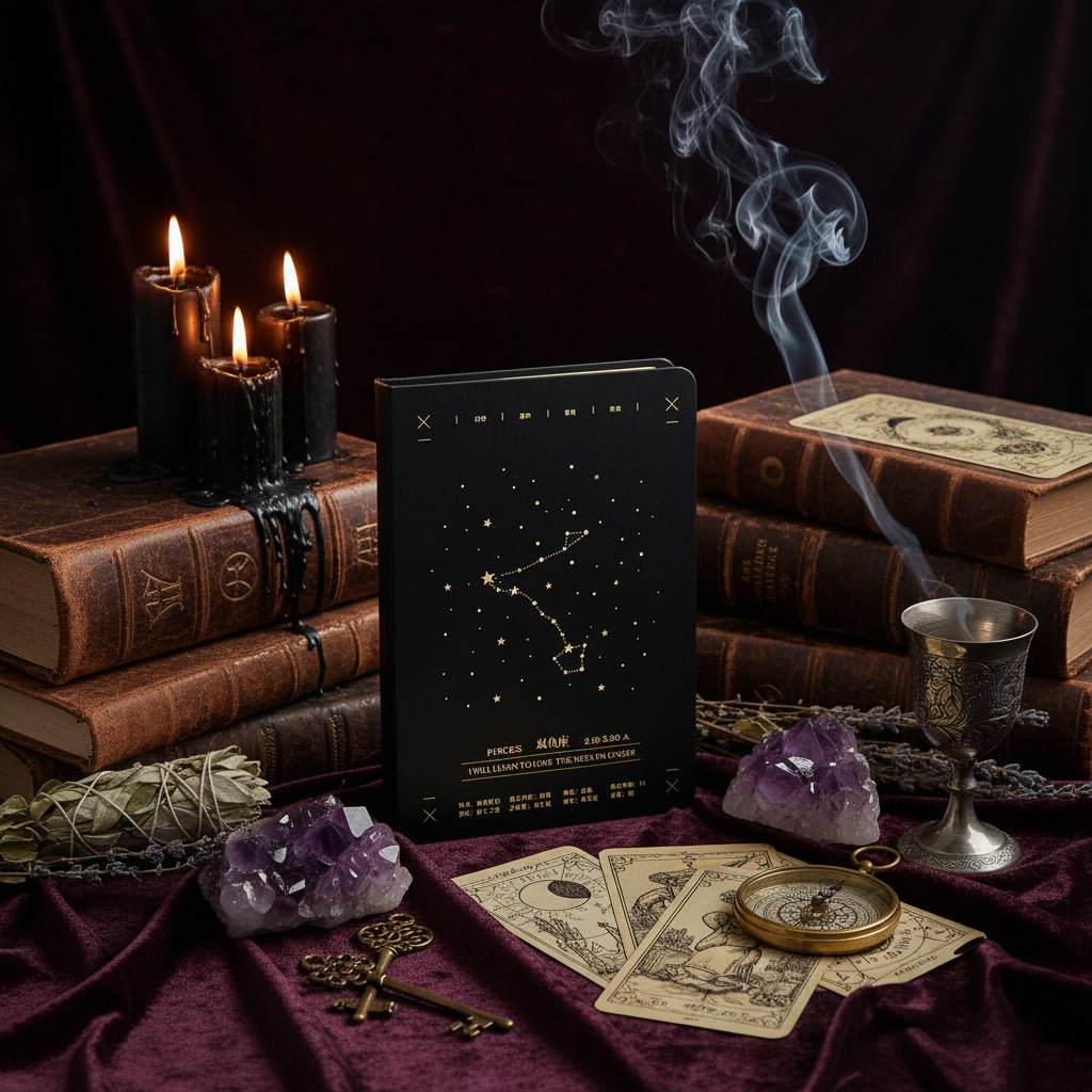 Zodiac Vintage Journal - Sorceress Sanctuary Leo-Aquarius-Gemini-Sagittarius-Cancer