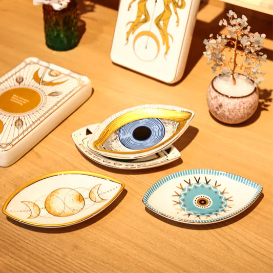 Ceramic Evil Eye Trays