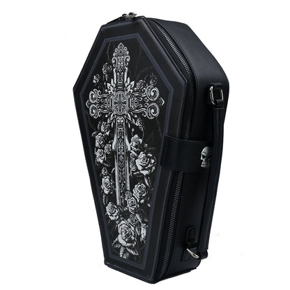 Gothic Rose Crossbody Bag for Women