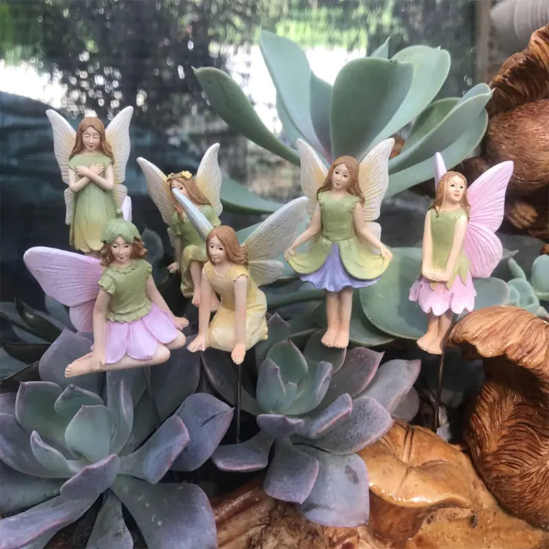 Mini Fairy Figurines | 6 Pcs Set