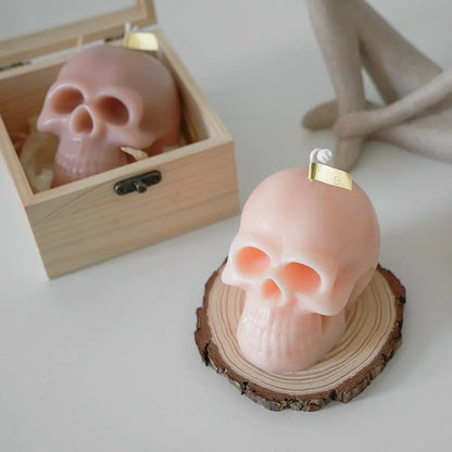 Cursed Skull Candle