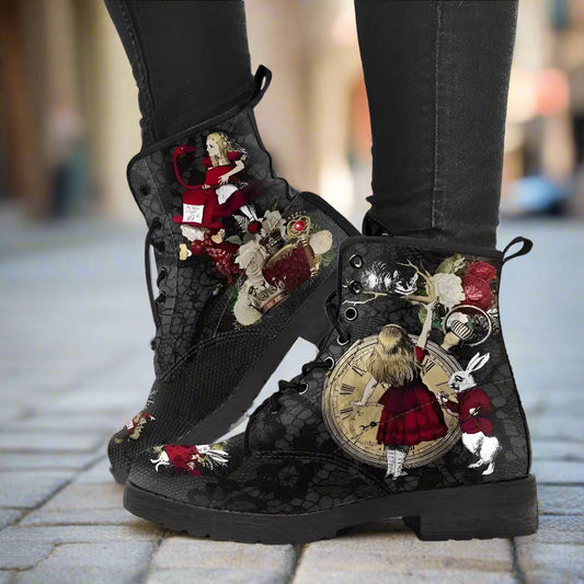 Witchy Combat Boots