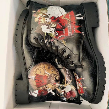 Witchy Combat Boots