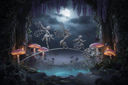 FairyCraft Garden Fairy Metal Art Decoration (One Piece) Sorceress Sanctuary