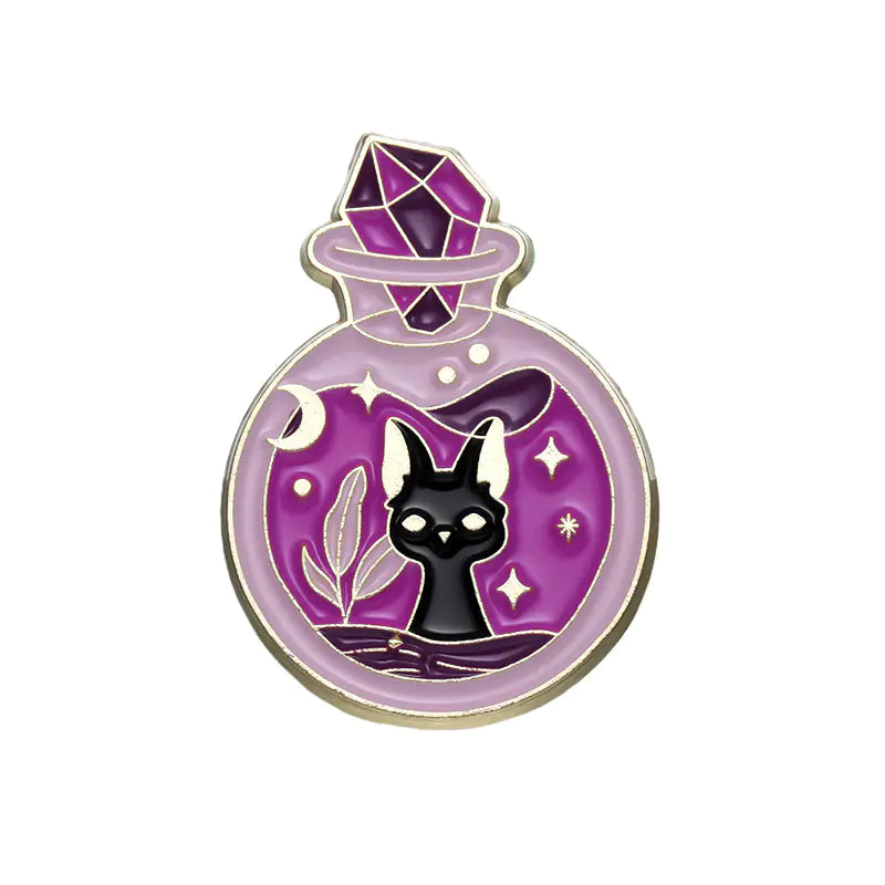 Mystic Cat Brooch