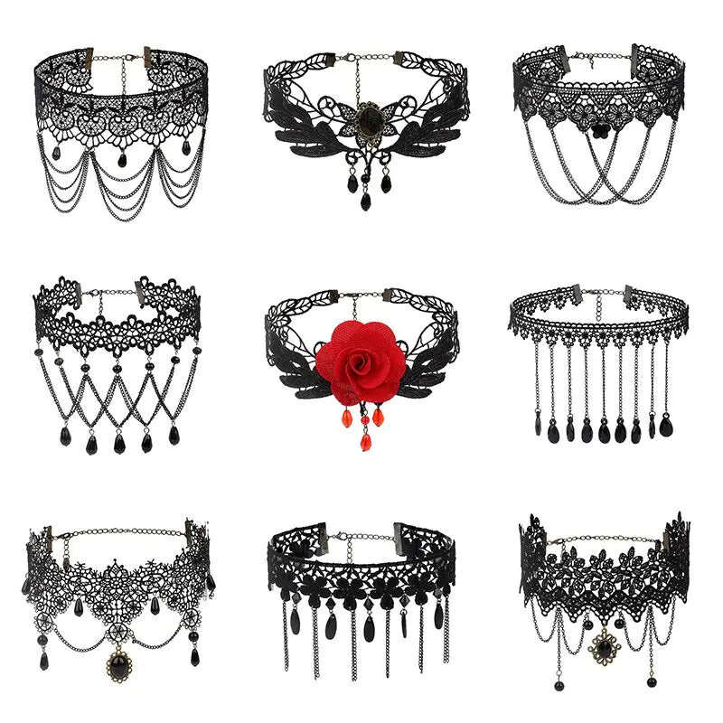 Witch Choker Necklaces
